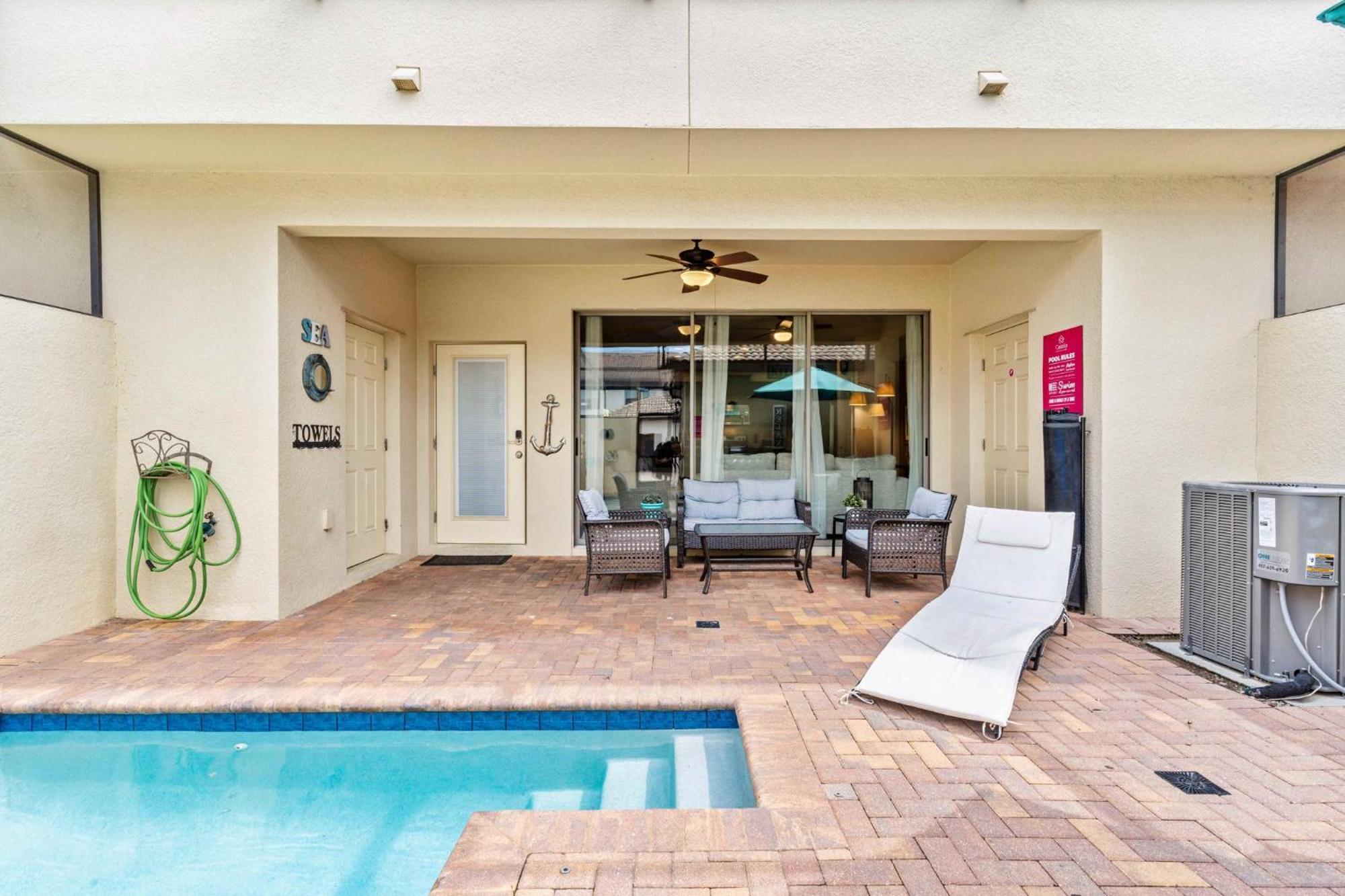 Townhome With Private Pool, Bbq & Free Waterpark Kissimmee Kültér fotó