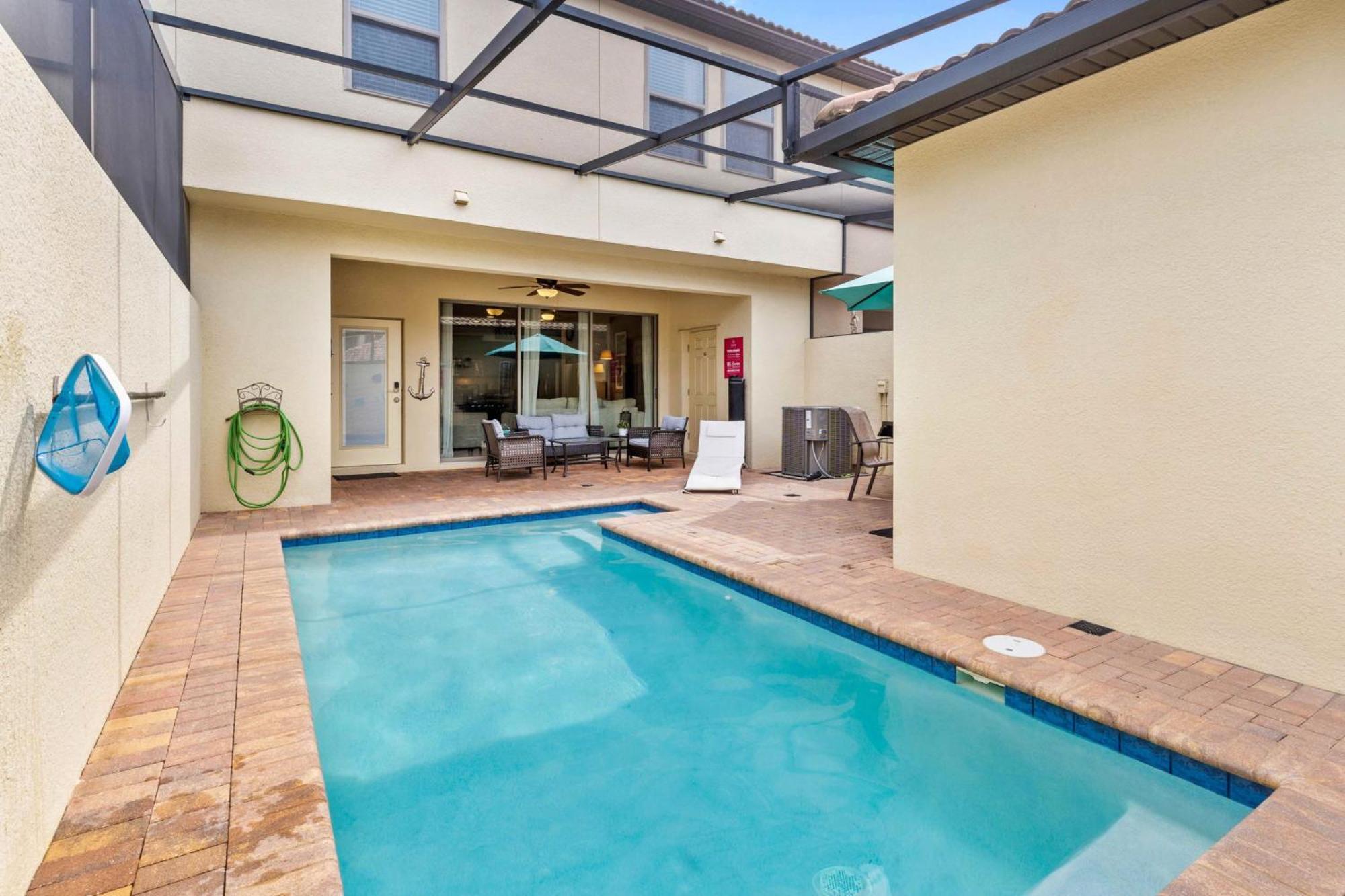 Townhome With Private Pool, Bbq & Free Waterpark Kissimmee Kültér fotó
